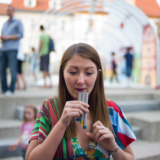 Poletni lutkovni pristan <em>Foto: Boštjan Lah</em>